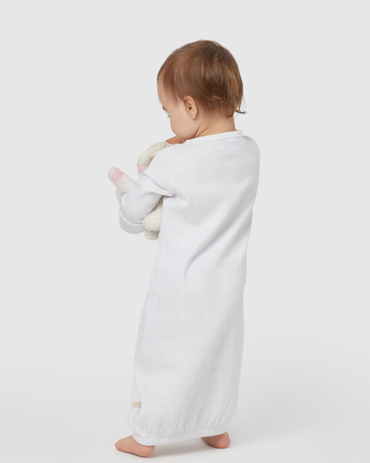Zoe Night Gown, Chalk