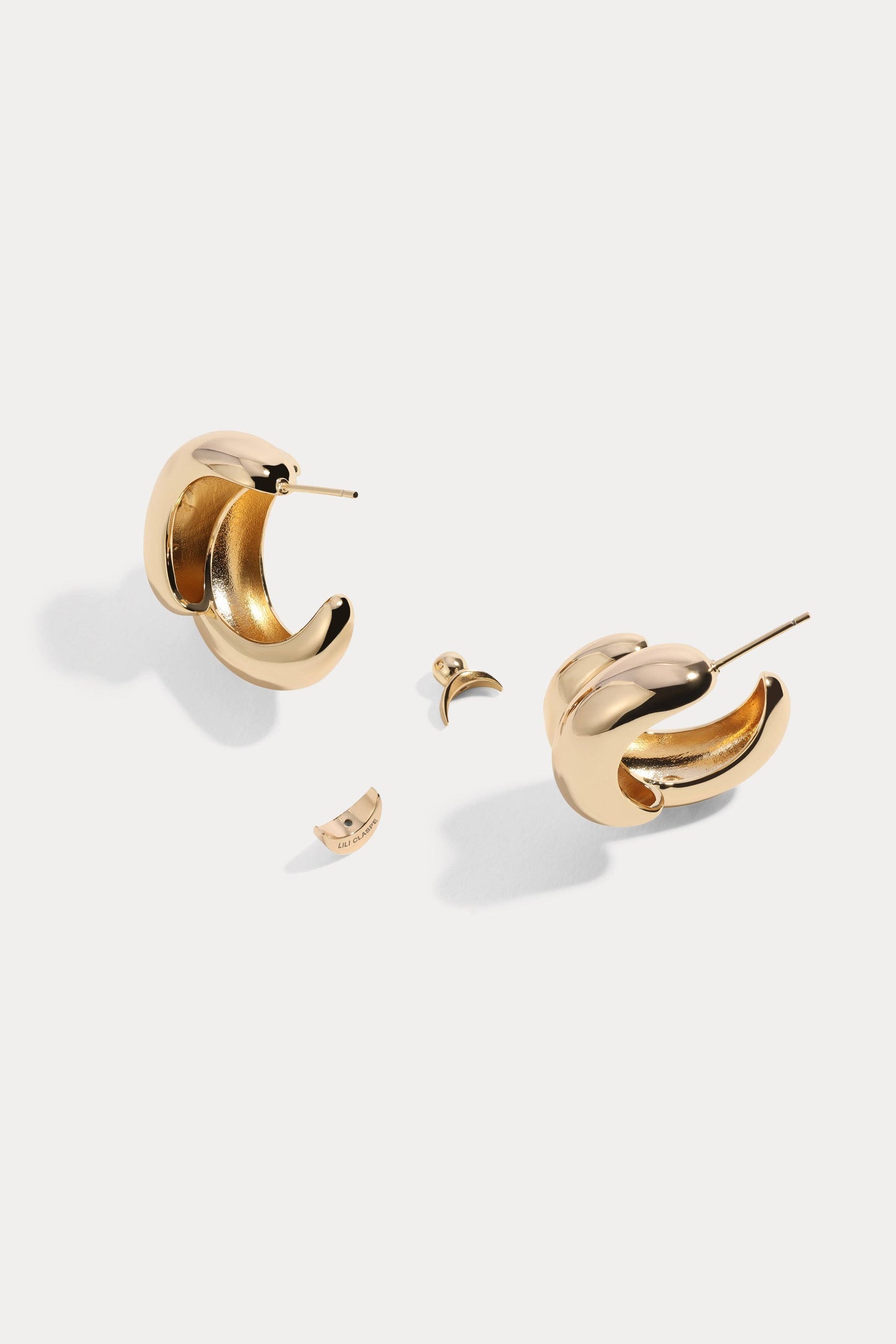 Manon Earrings, Gold