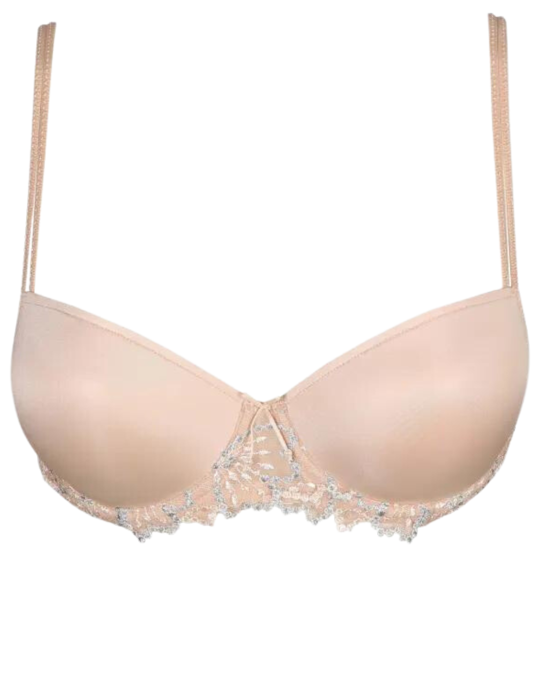 Jane Padded Balcony Bra, Pale Peach
