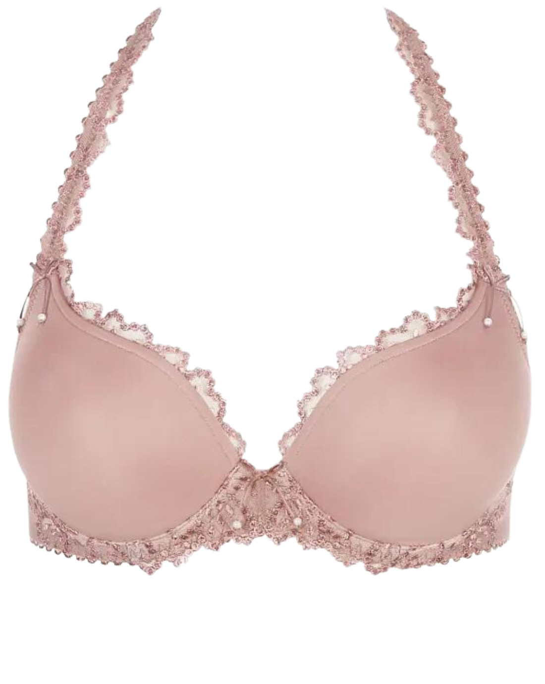 Jane Heartshape Padded Bra, Bois De Rose