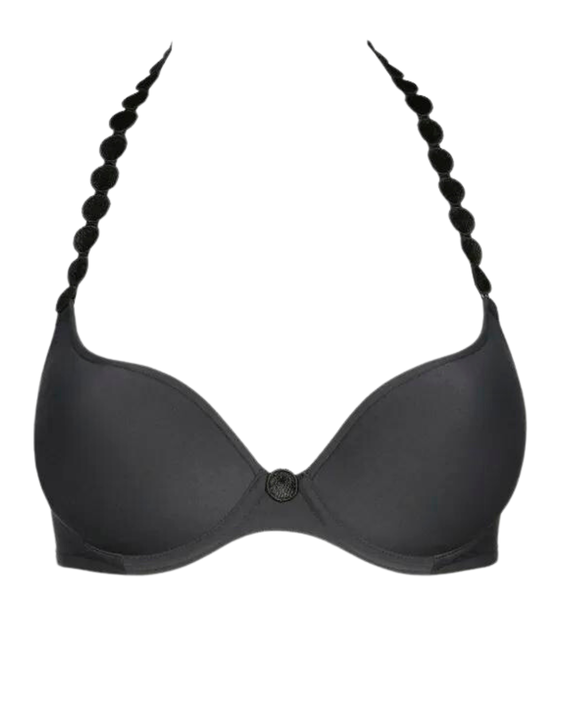Tom Heartshape Padded Bra, Charcoal