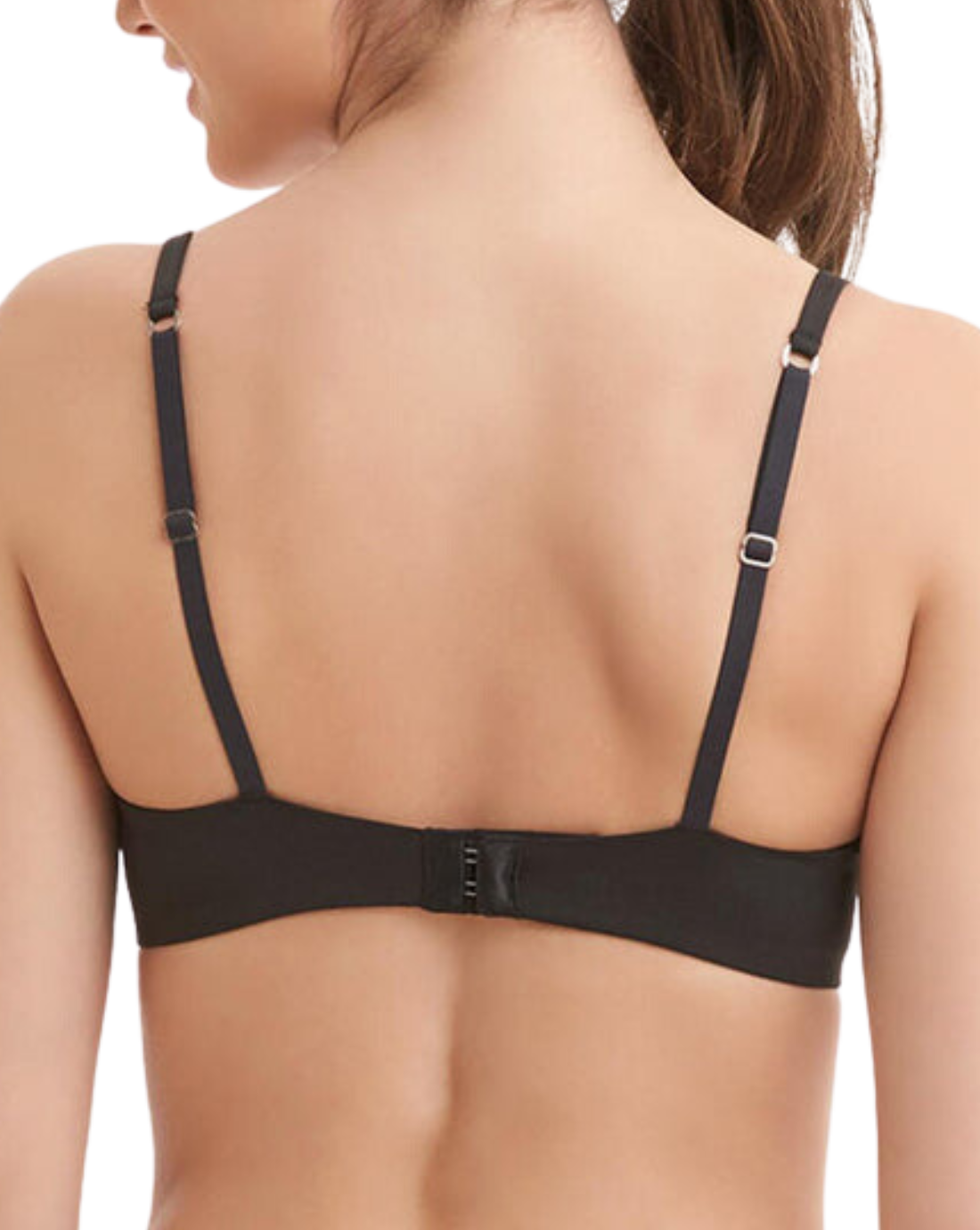 Pure Demi Cup T-Shirt Bra, black