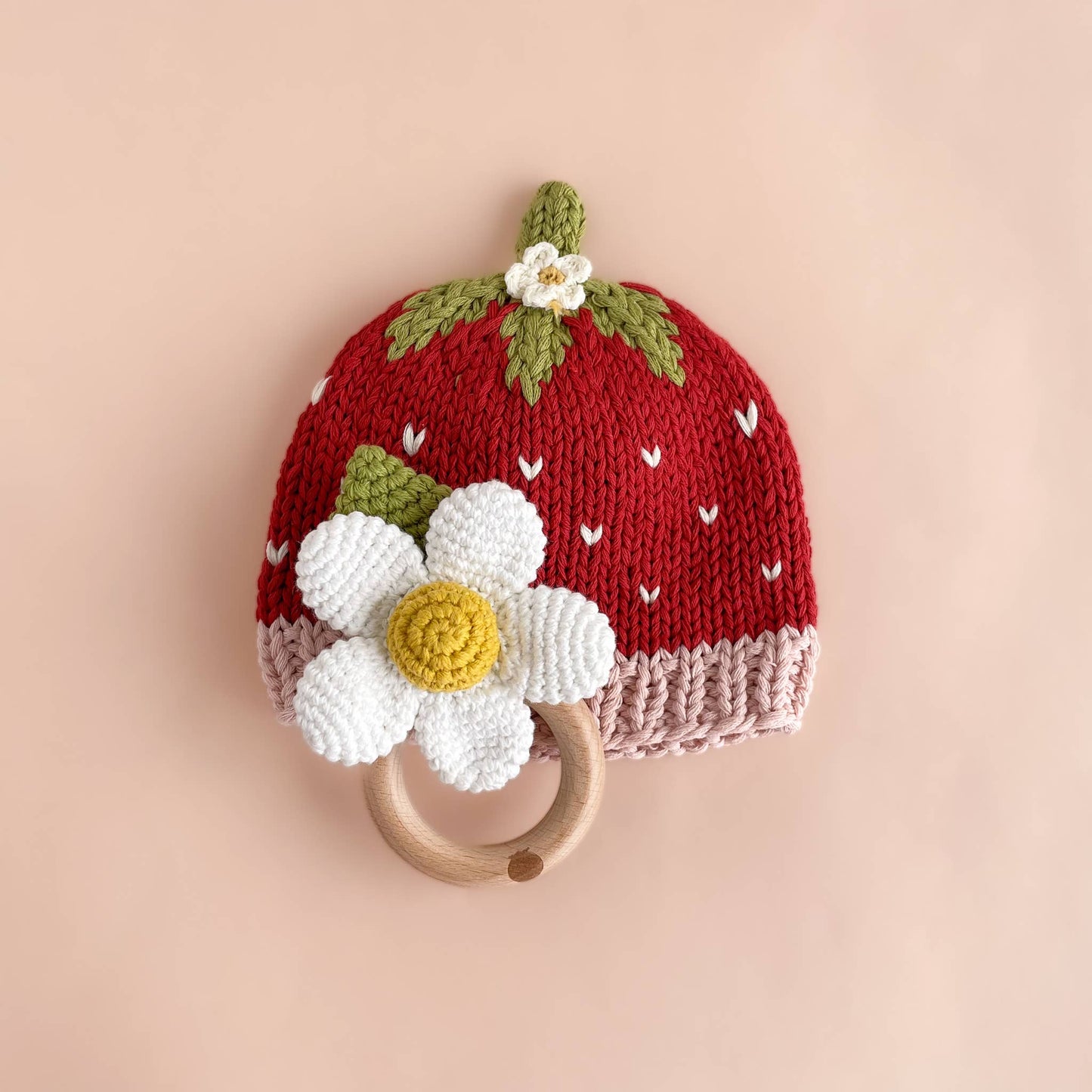 Strawberry Baby Beanie