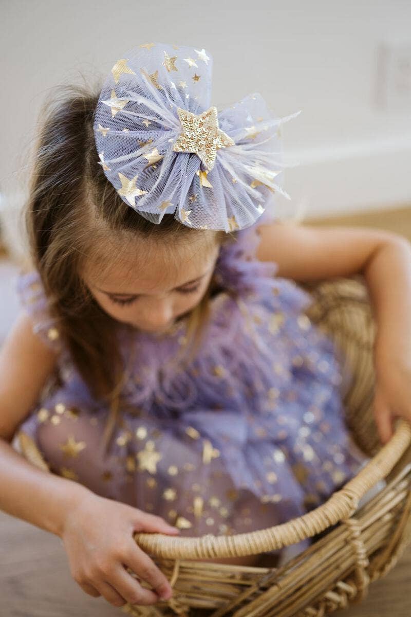 Layered Dress, Ivory Stars