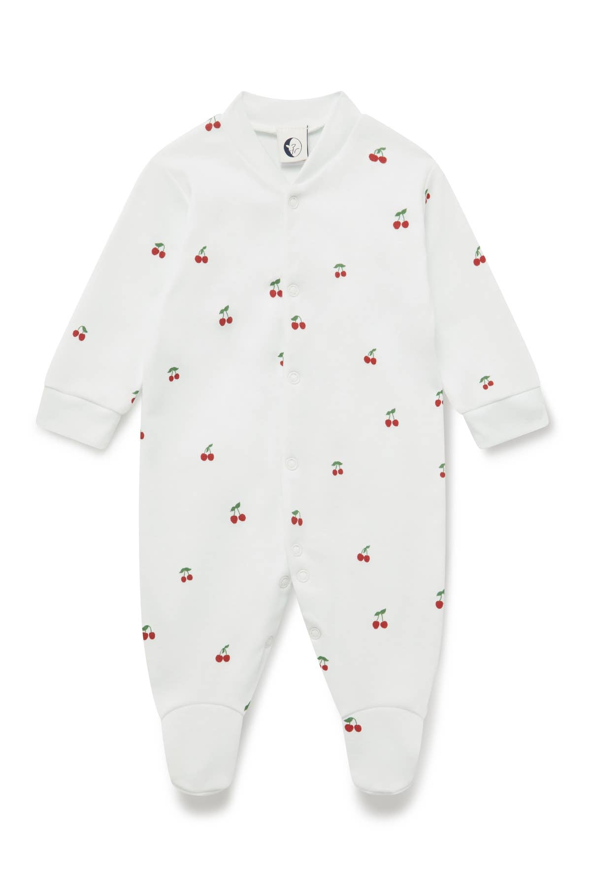 BABY SLEEPSUIT | CHERRIES