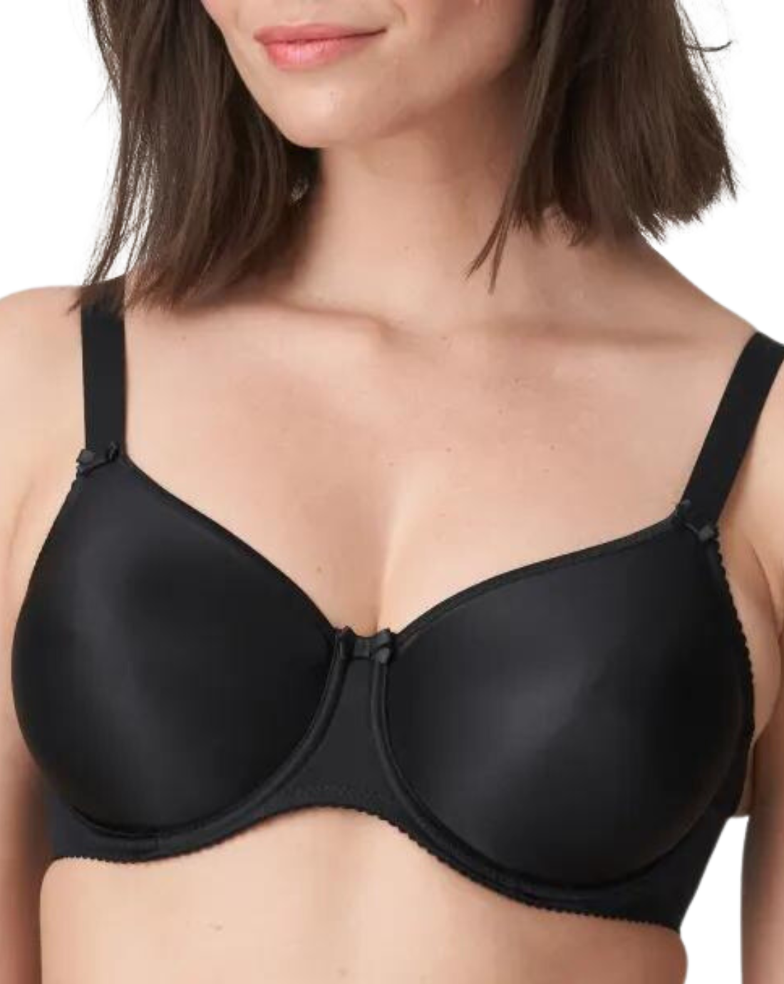Satin Full Cup, Black