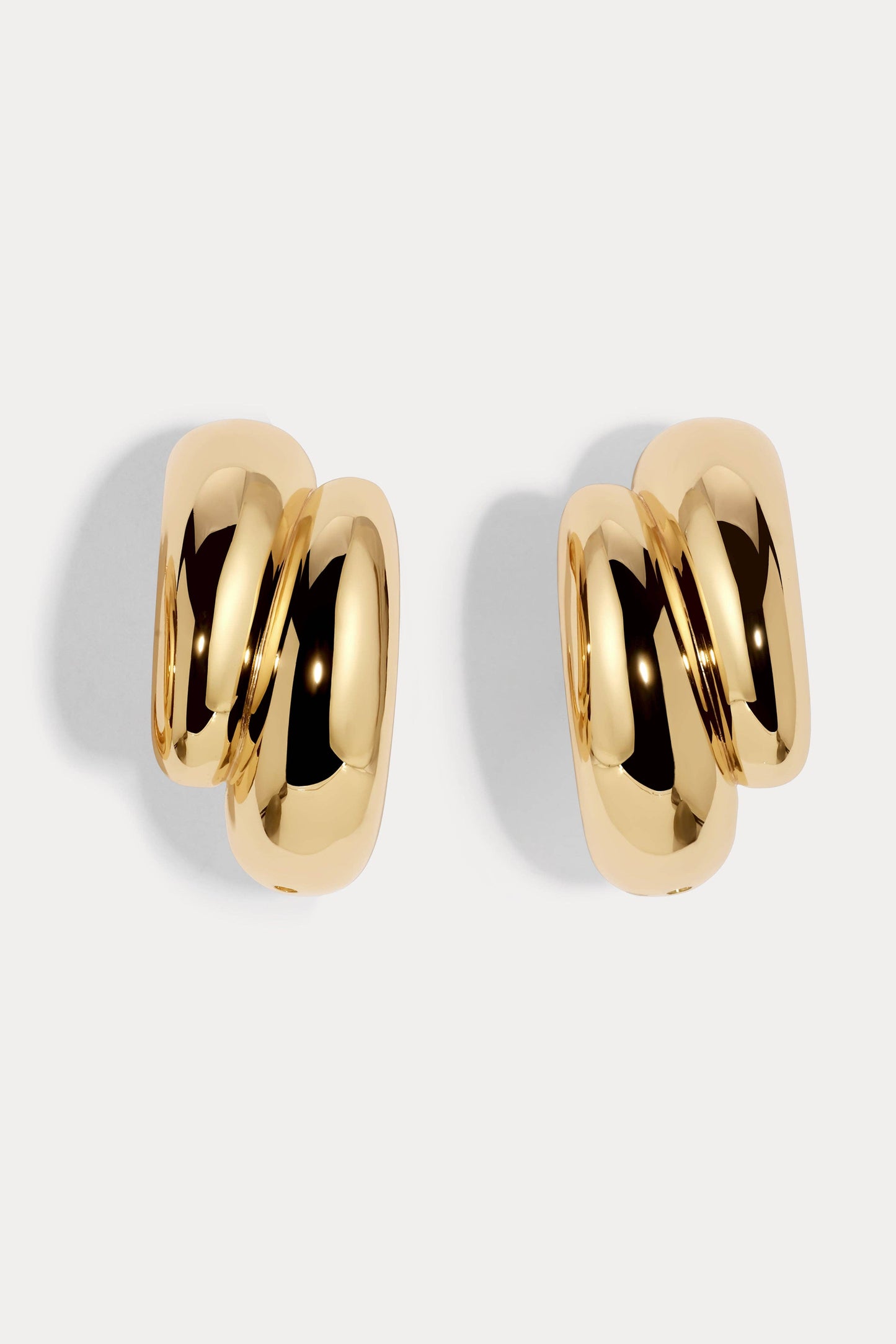 Manon Earrings, Gold