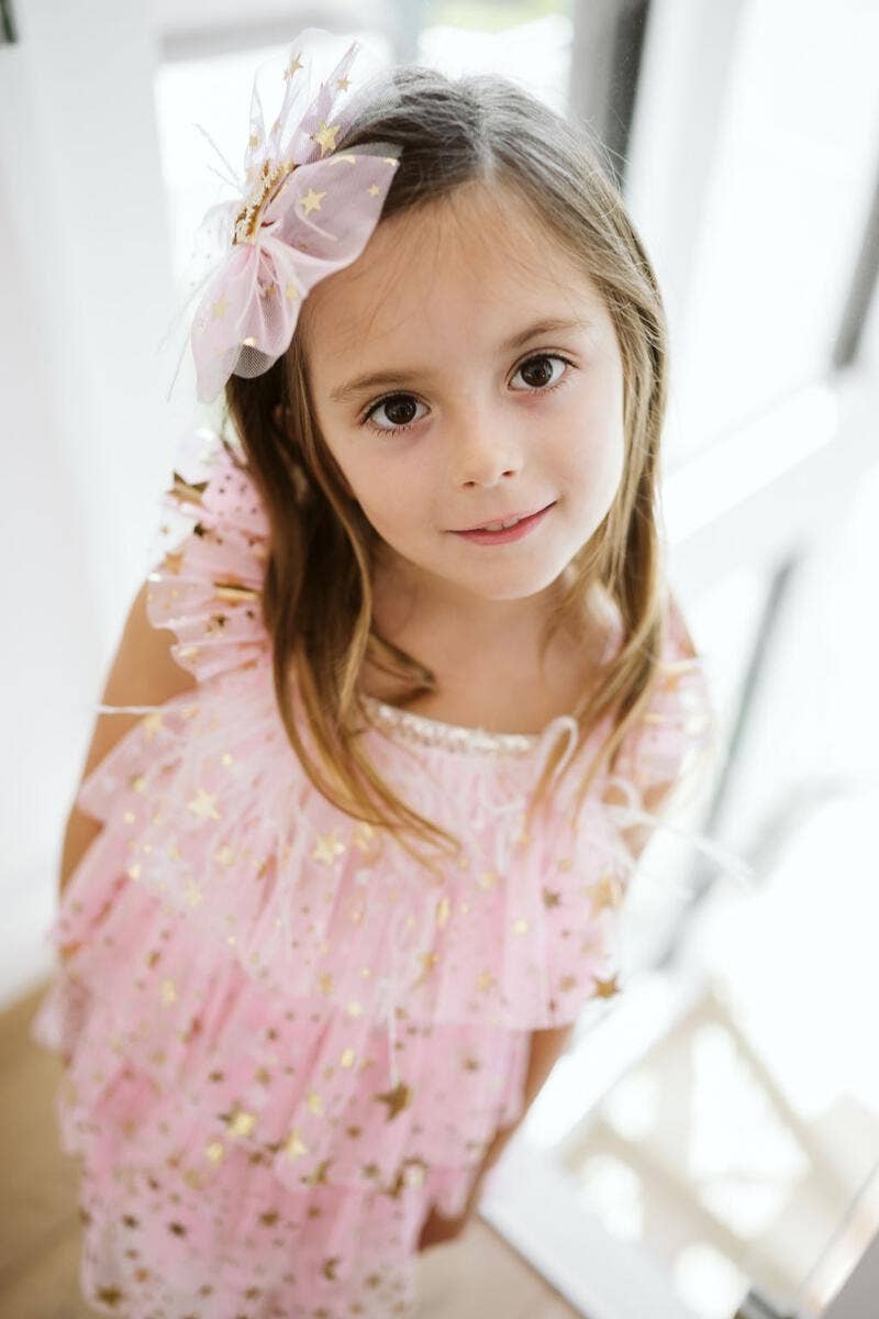 Layered Dress, Ivory Stars