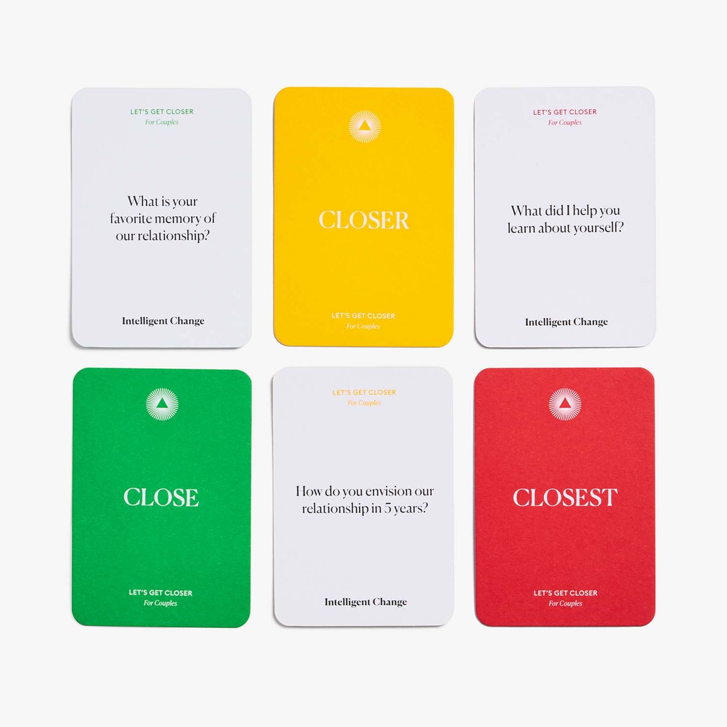 Get Closer Couple's Card Game