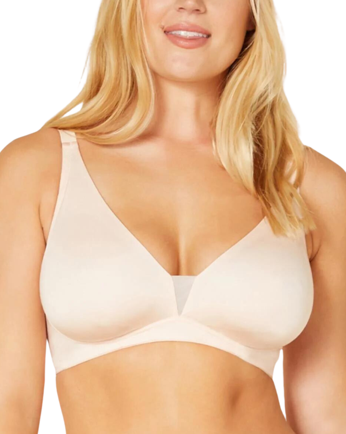 Evolution Curvy Bralette, Nude Rose