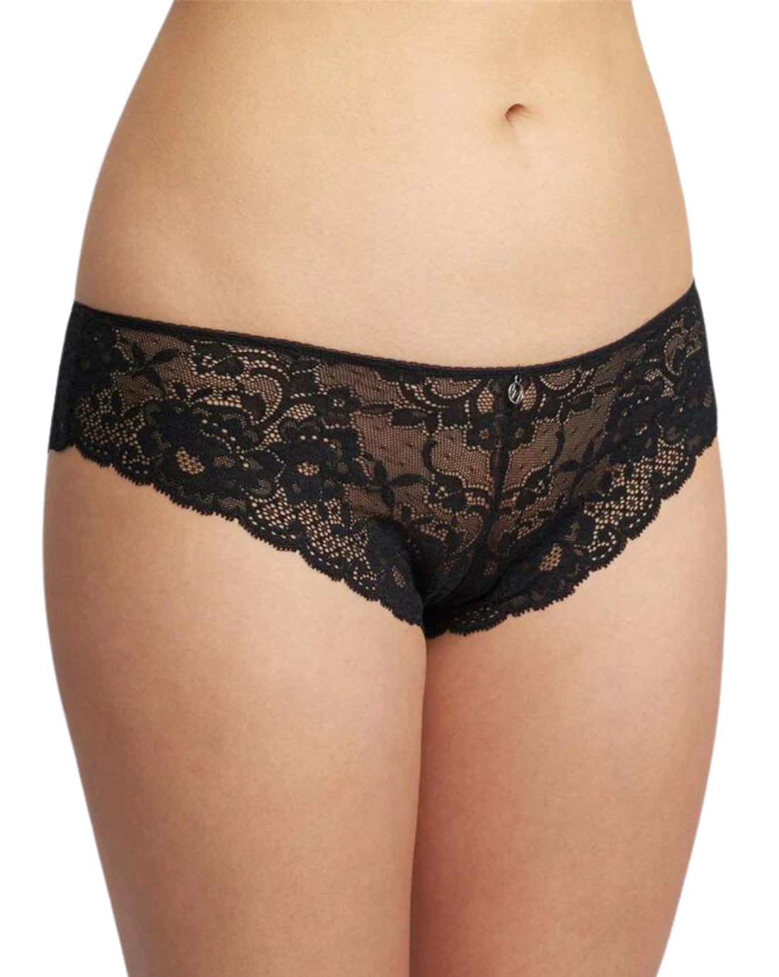 Brazilian Lace Panty, black