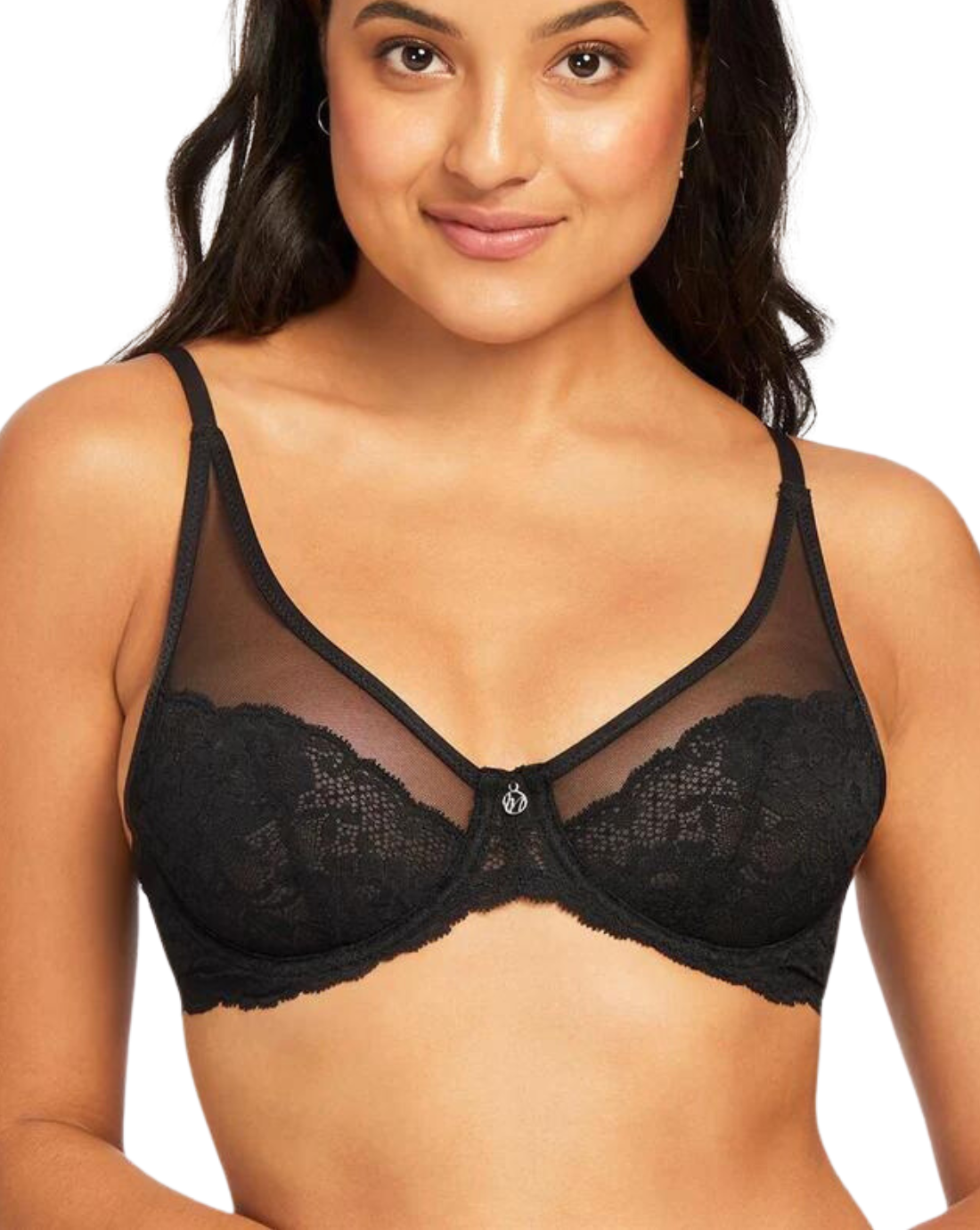 Grace Apex Unlined Bra, black