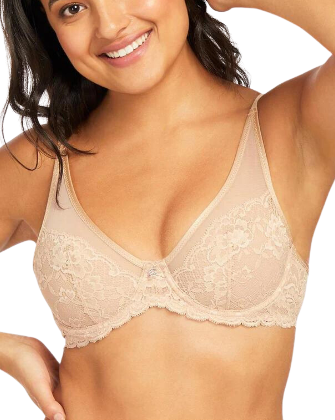 Grace Apex Unlined Bra, nude