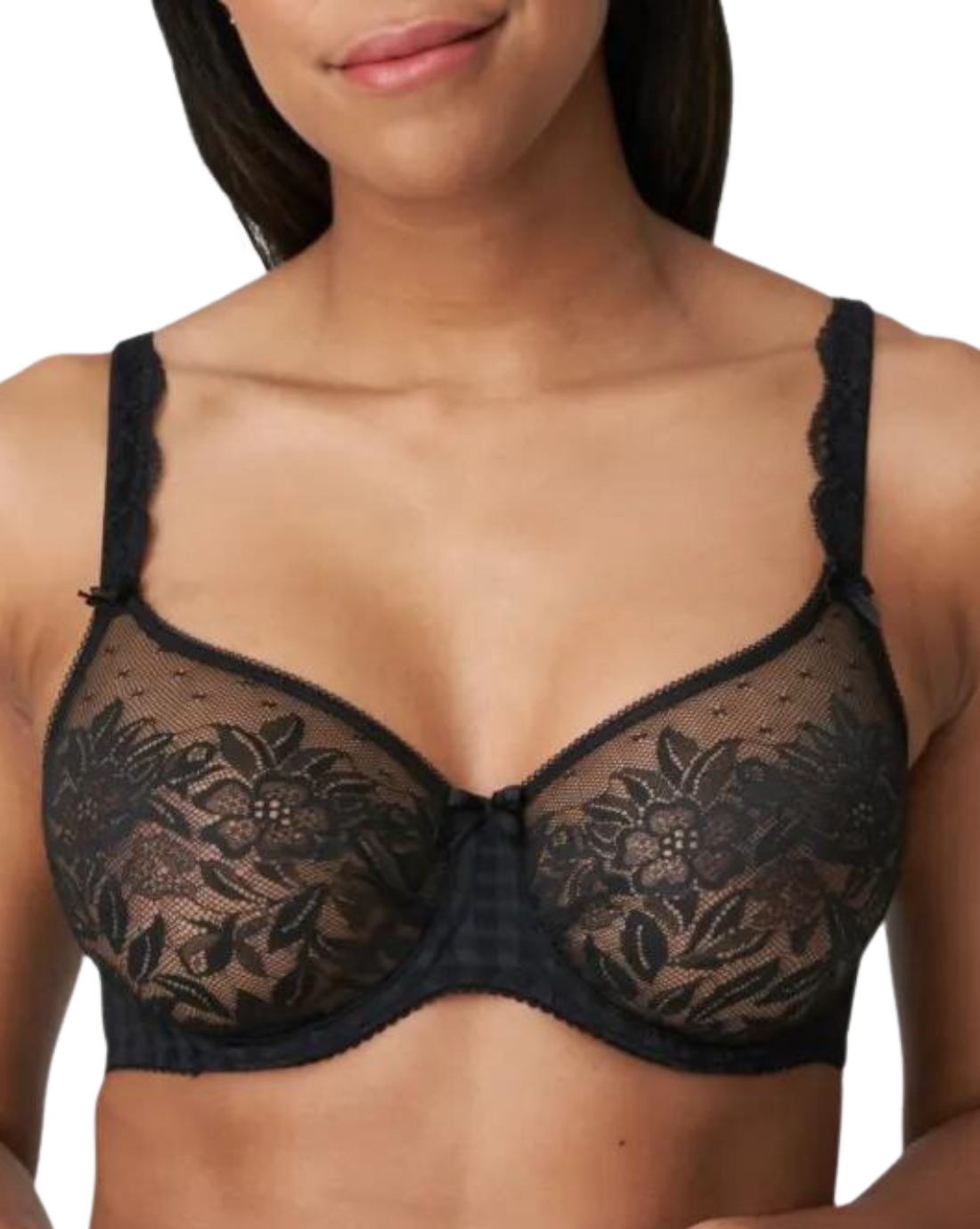 Full Cup Seamless Madison Bra, black