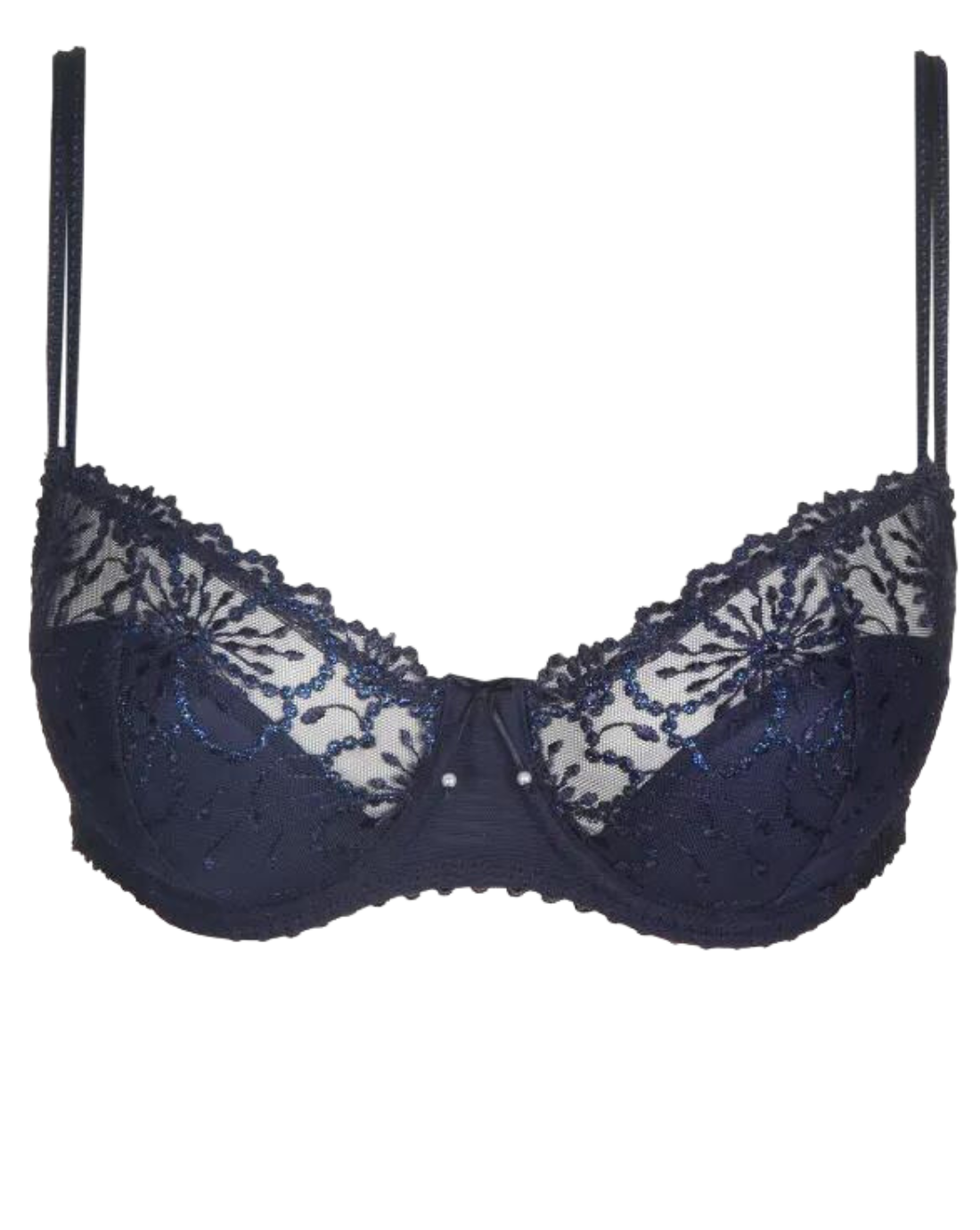 Jane Balcony Bra, Velvet Blue