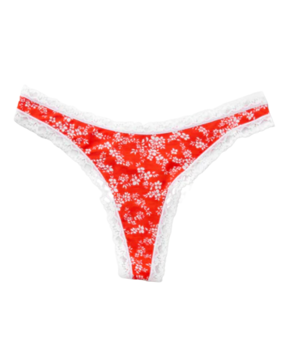 Brazilian Knicker, Red Ditsy