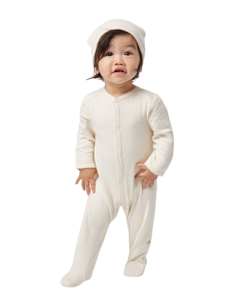 Rory Onesie Set, Rose Water