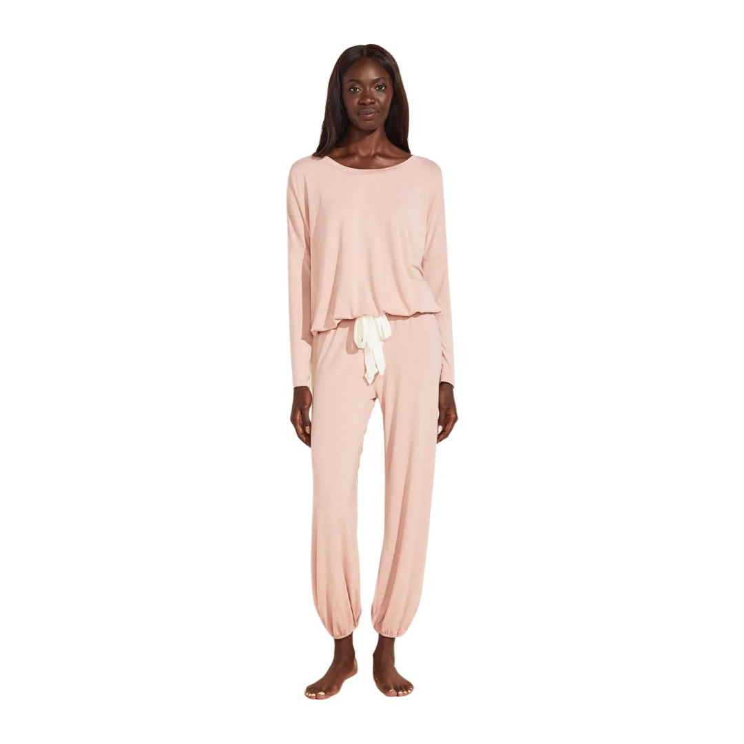 Gisele Slouchy Pj Set, Rose Cloud