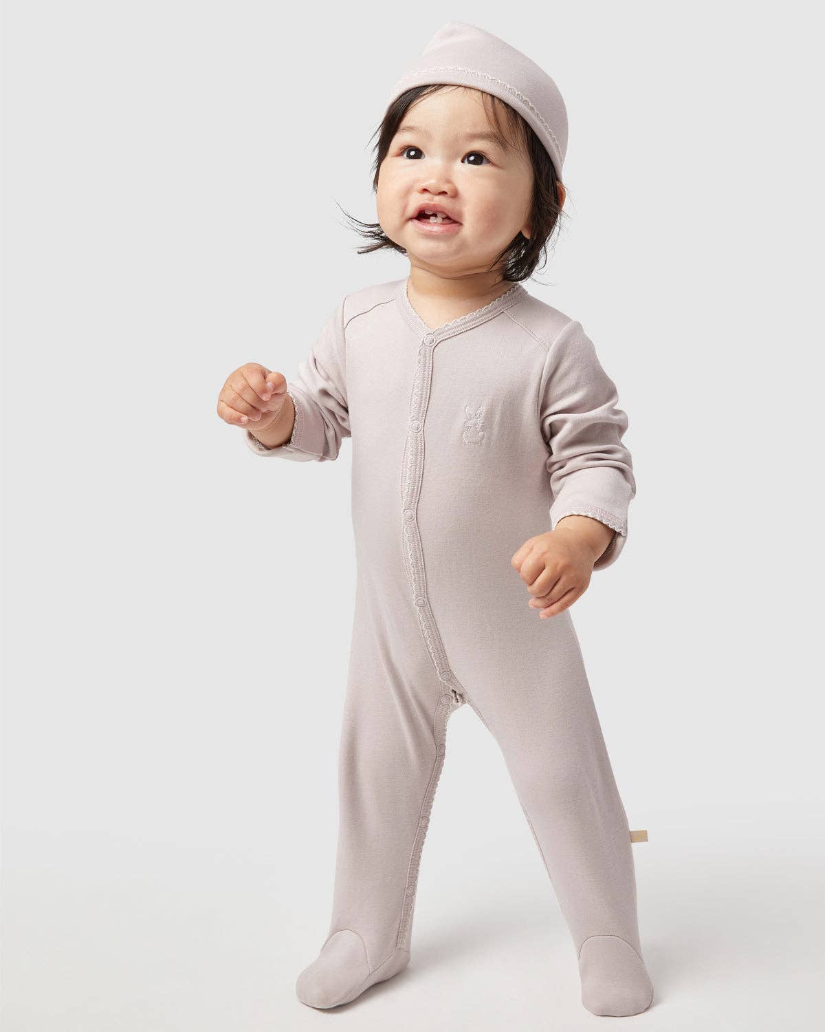 Rory Onesie Set, Dusty Rose