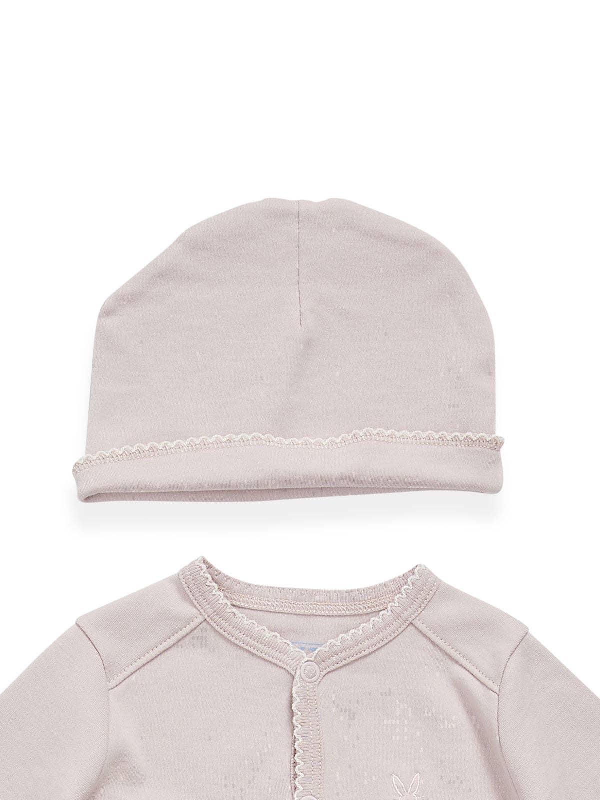 Rory Onesie Set, Dusty Rose