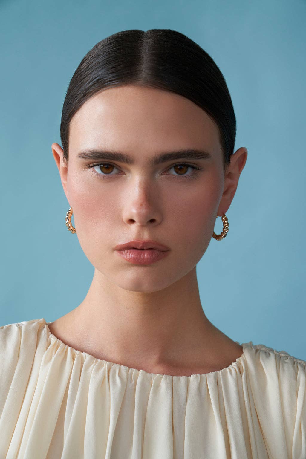 Small Lilou Earrings, Gold