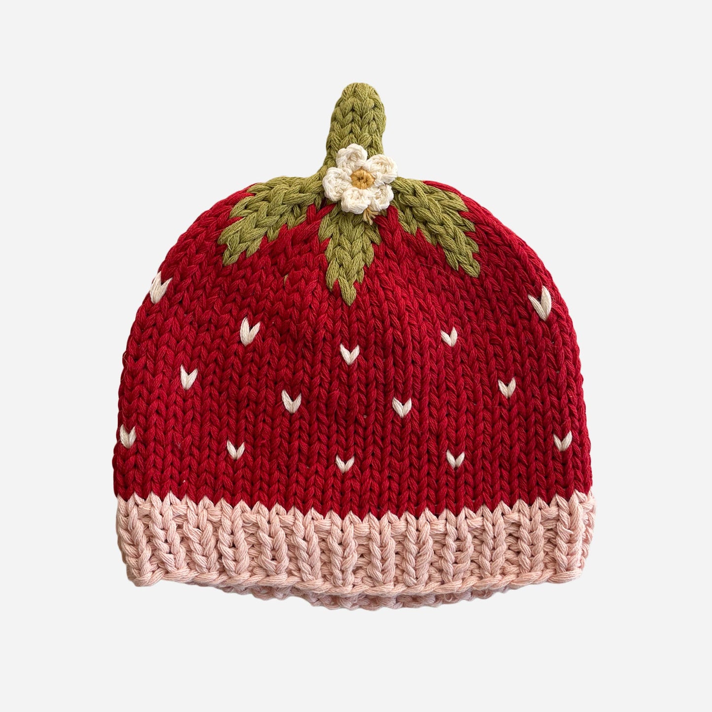 Strawberry Baby Beanie
