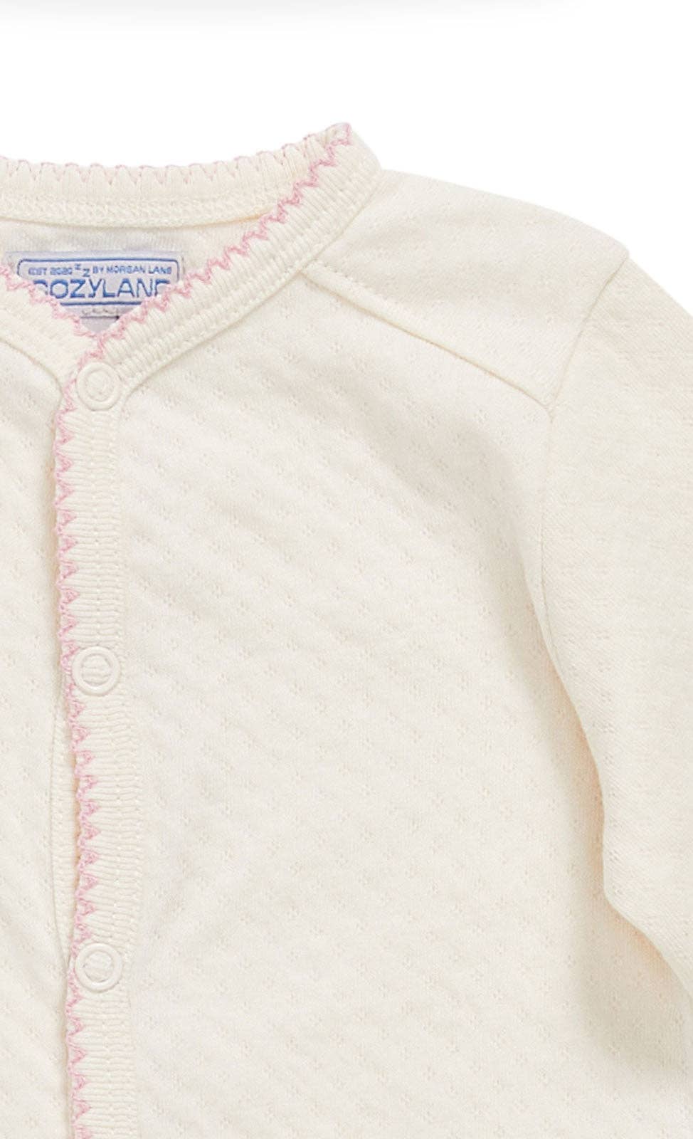 Rory Onesie Set, Rose Water