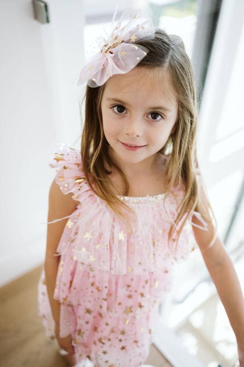 Layered Dress, Ivory Stars