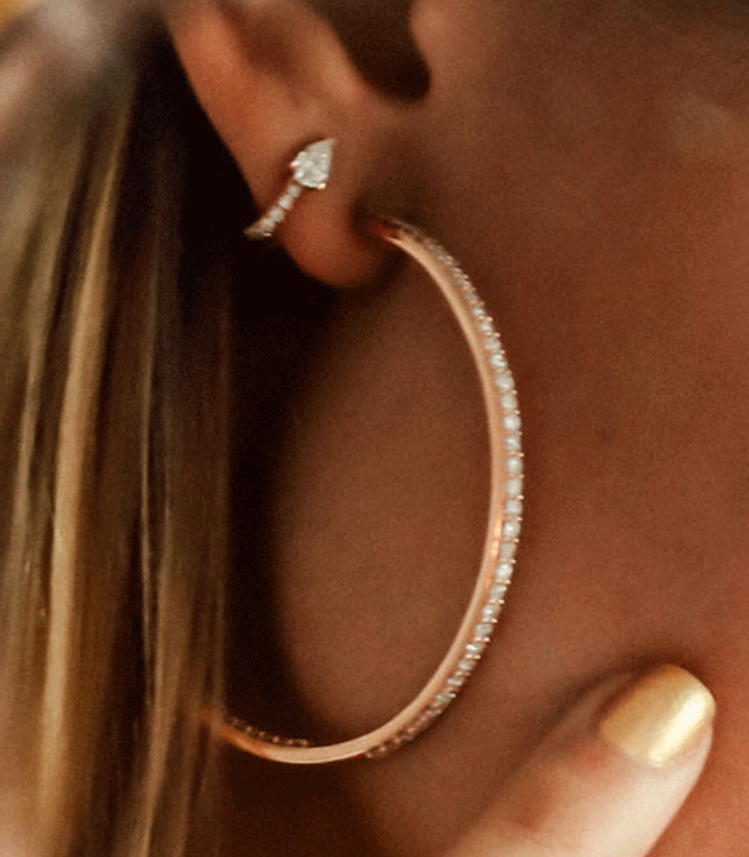Serpent Huggies, yellow gold