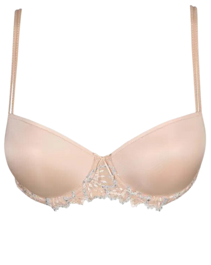 Jane Padded Balcony Bra, Pale Peach