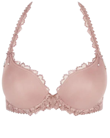 Jane Heartshape Padded Bra, Bois De Rose
