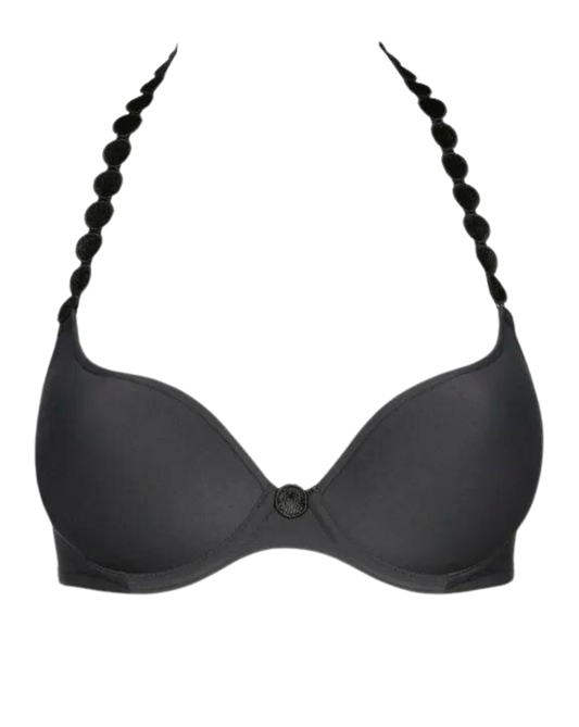 Tom Heartshape Padded Bra, Charcoal