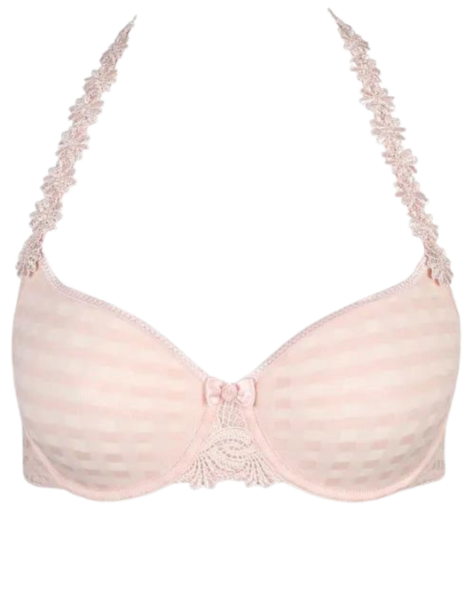 Avero Non Padded Seamless Full Cup Bra, Pearly Pink