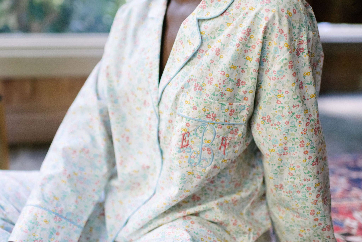 Classic Cotton Pajamas, Garden Party Floral
