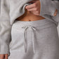 Cozy Cotton Silk Relaxed Jogger, Mellow Grey Heather