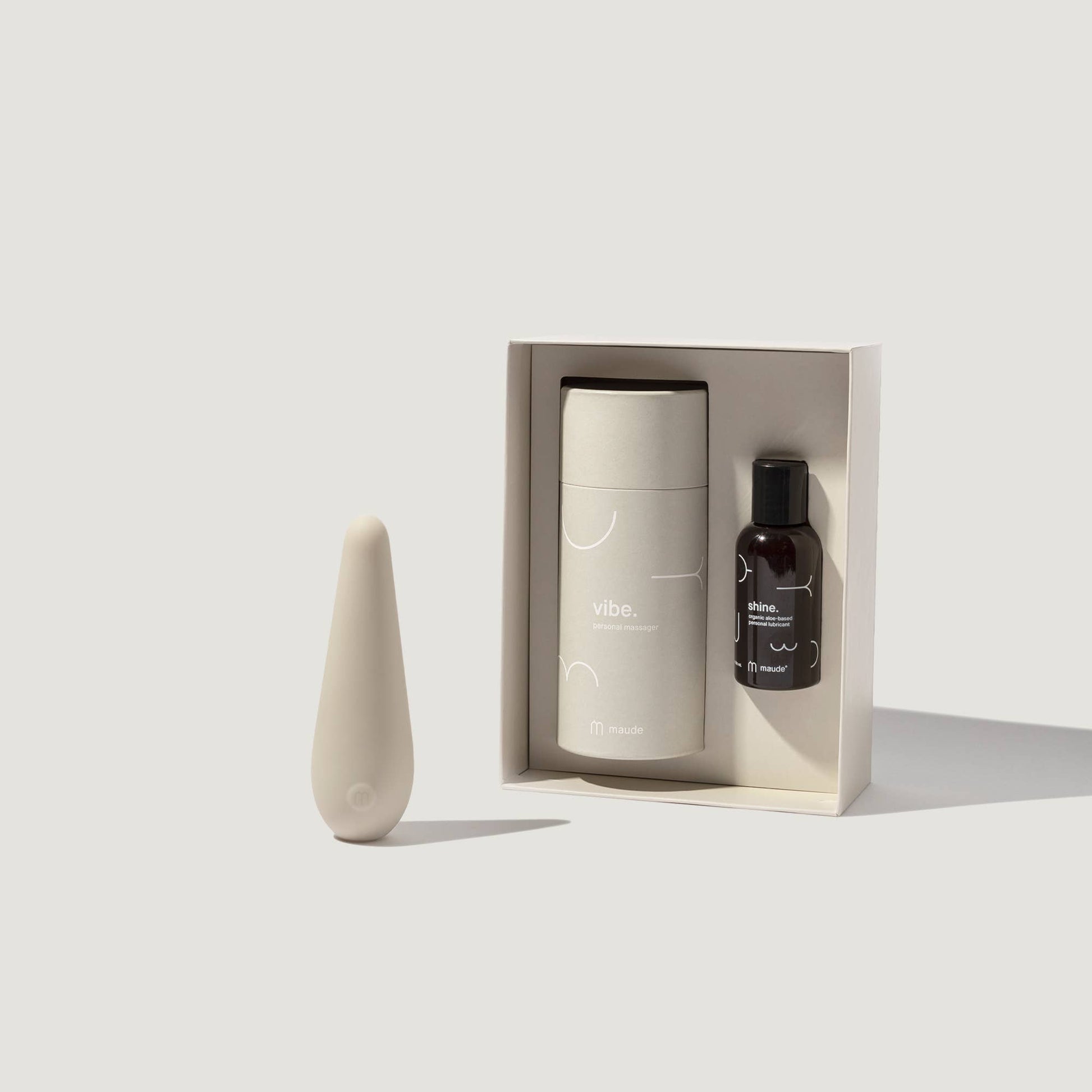 Vibe + Shine, vibrator and lubricant gift set Kismet Montecito Vibe + Shine, vibrator and lubricant gift set Kismet Montecito