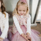 Flower Frill Vest, Pink