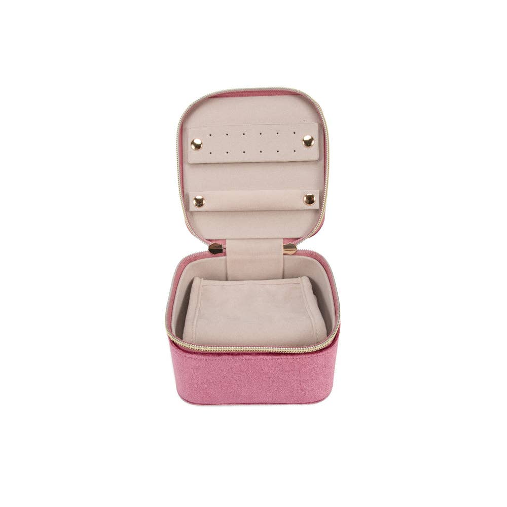 Kismet Travel Jewelry Case with Pouch, Rose