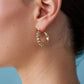 Small Lilou Earrings, Gold
