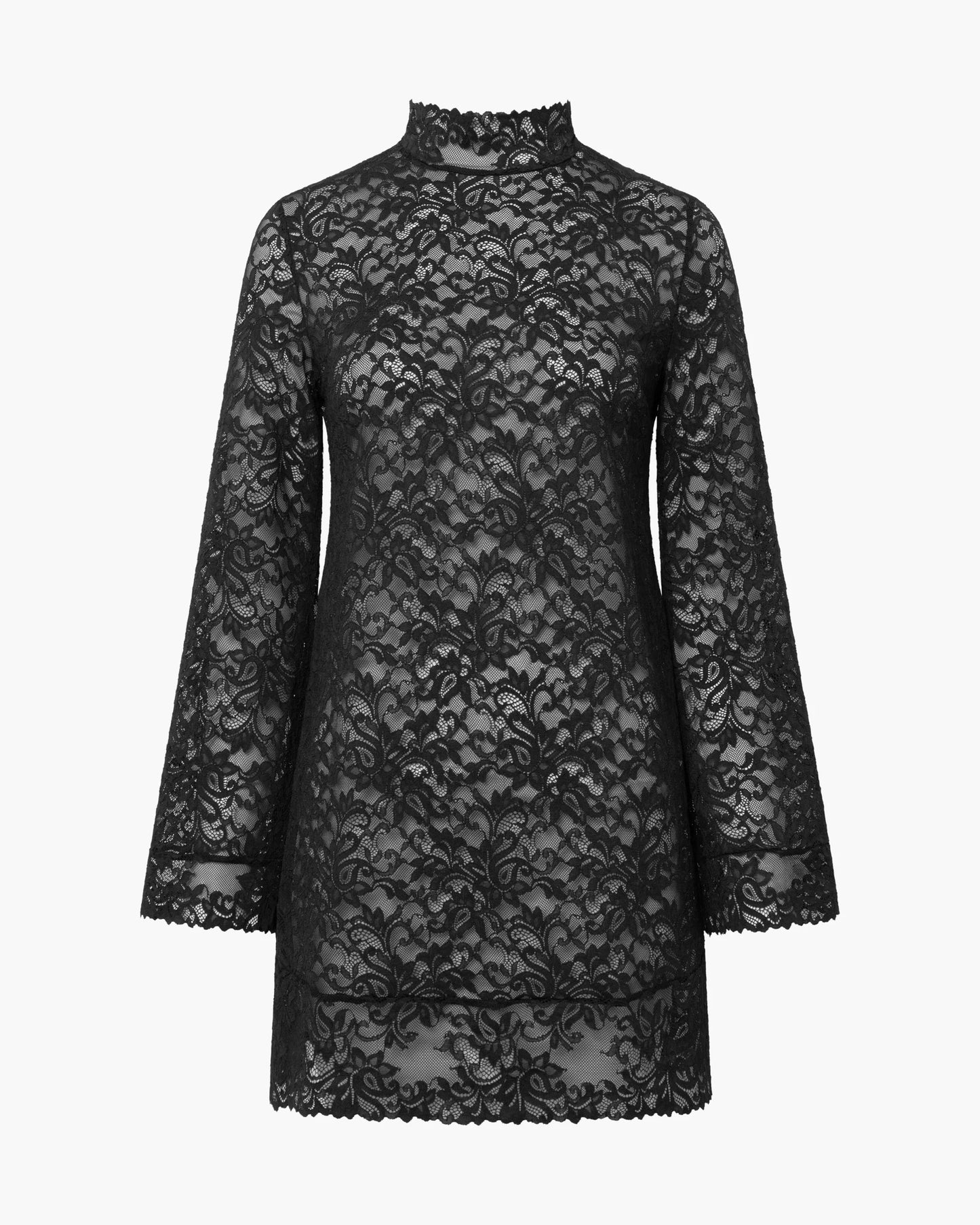 Cosabella Carmela Long Sleeve Dress Black