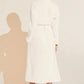 Chalet Recycled Plush Robe, Ivory