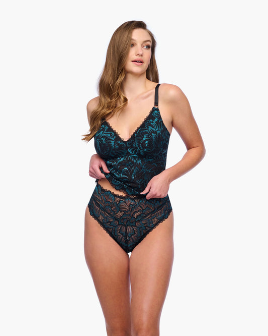 Cosabella Encantata Camisole-Black/Canale