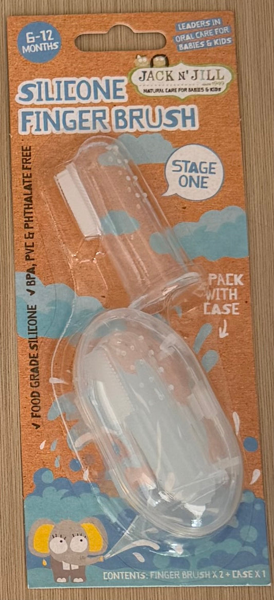 Silicone Finger Brush Stage 1 - 2 Pack