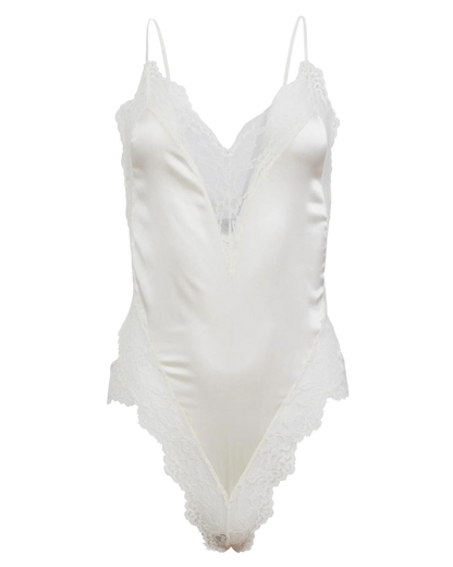 Venus Lace Teddy, Ivory