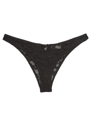 Le Stretch Lace Cheeky, Black
