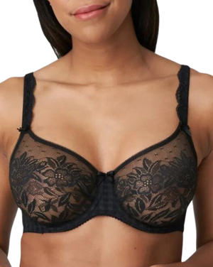 Full Cup Seamless Madison Bra, black