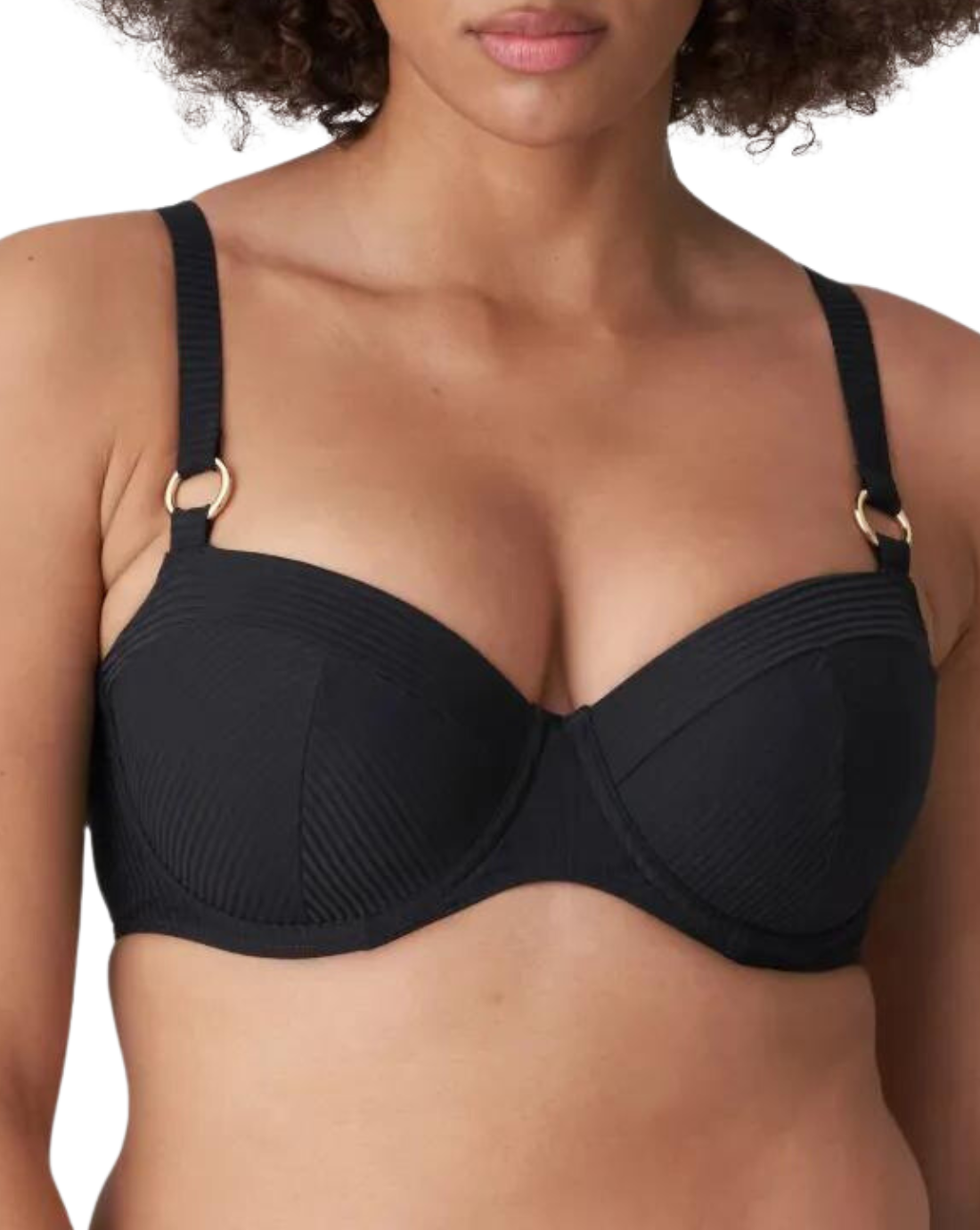 Sahara Padded Bikini Top, black
