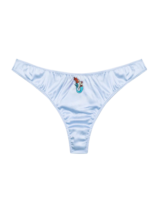 Zodiac Embroidery Thong, Pisces