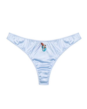 Zodiac Embroidery Thong, Pisces