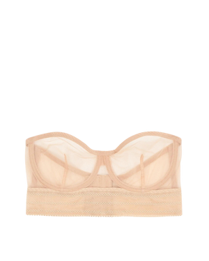 Bare Underwire Strapless Bra, Powder